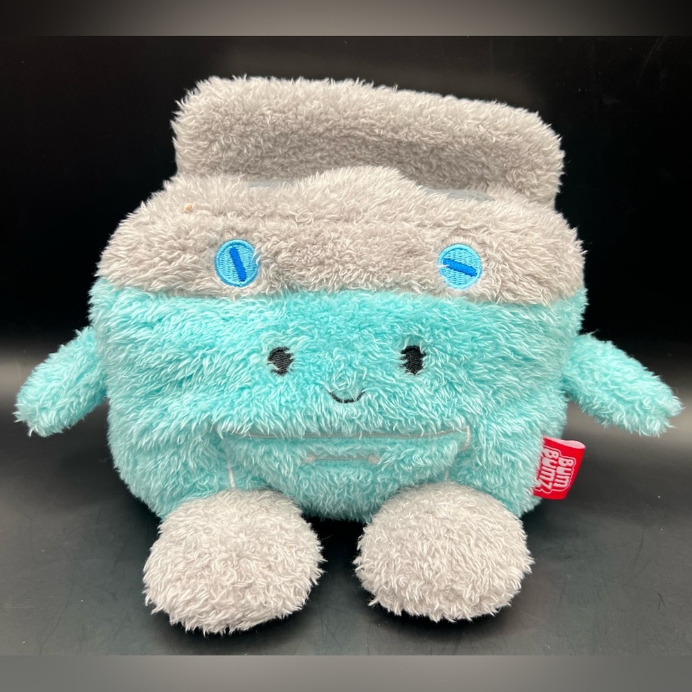 Bumbumz- Plush Olan Oven Stuffed Toy - Blue and Gray,‎  7.5 inches